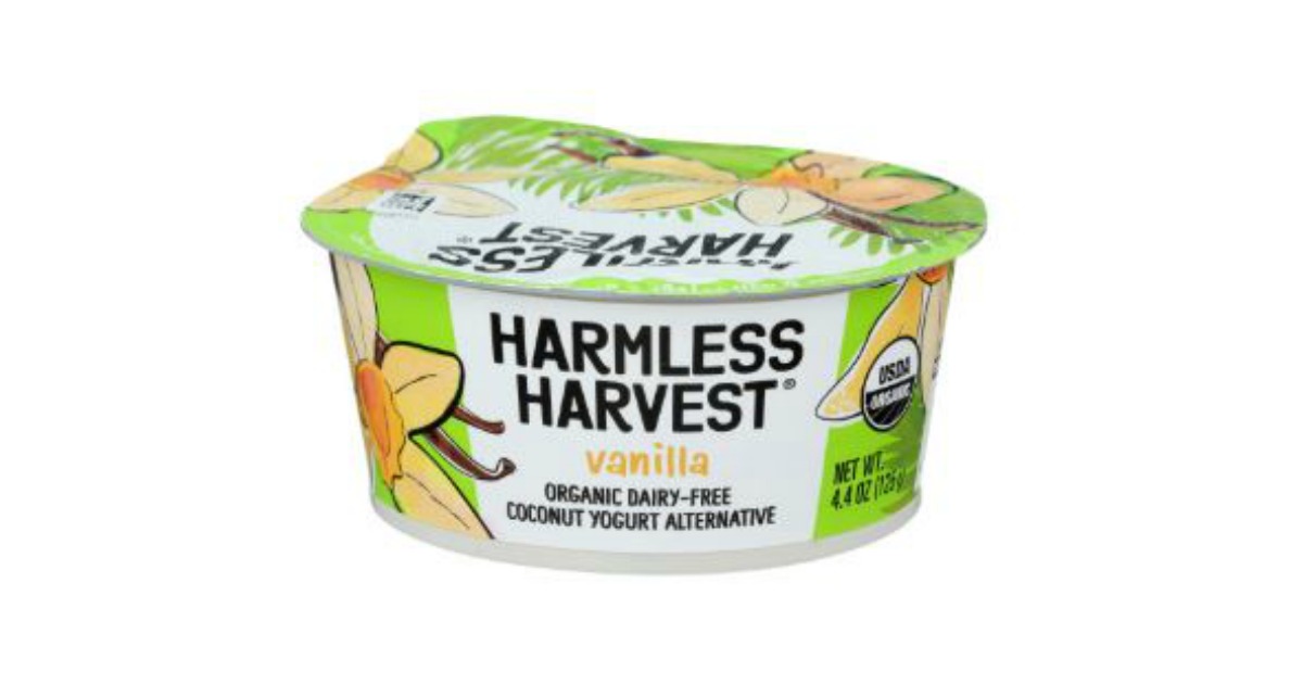 Free Harmless Harvest Dairy Free Yogurt Sprouts Farmers Markets