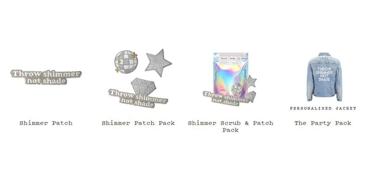 WOW! Earn a FREE Shimmer Patch, Shimmer Patch Pack, Shimmer Scrub ...