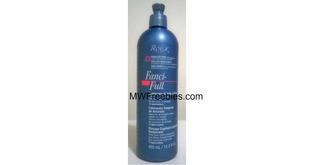 Free Roux Fanci Full Rinse Instant Hair Color Sally Beauty