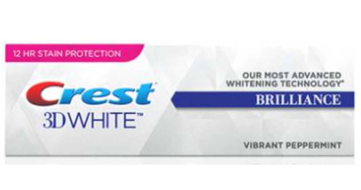FREE Crest 3D White Brilliance Toothpaste Sam's Club! MWFreebies