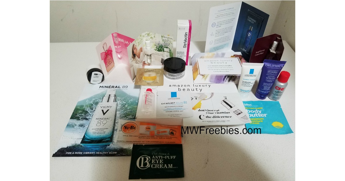 Still Available! I Just Received Mine! Women's Luxury Beauty Sample box ...