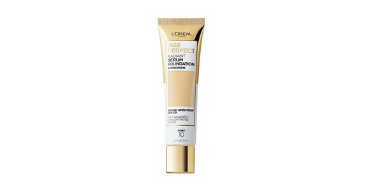 FREE L'Oreal Paris Age Perfect Radiant Serum Foundation If Chosen ...