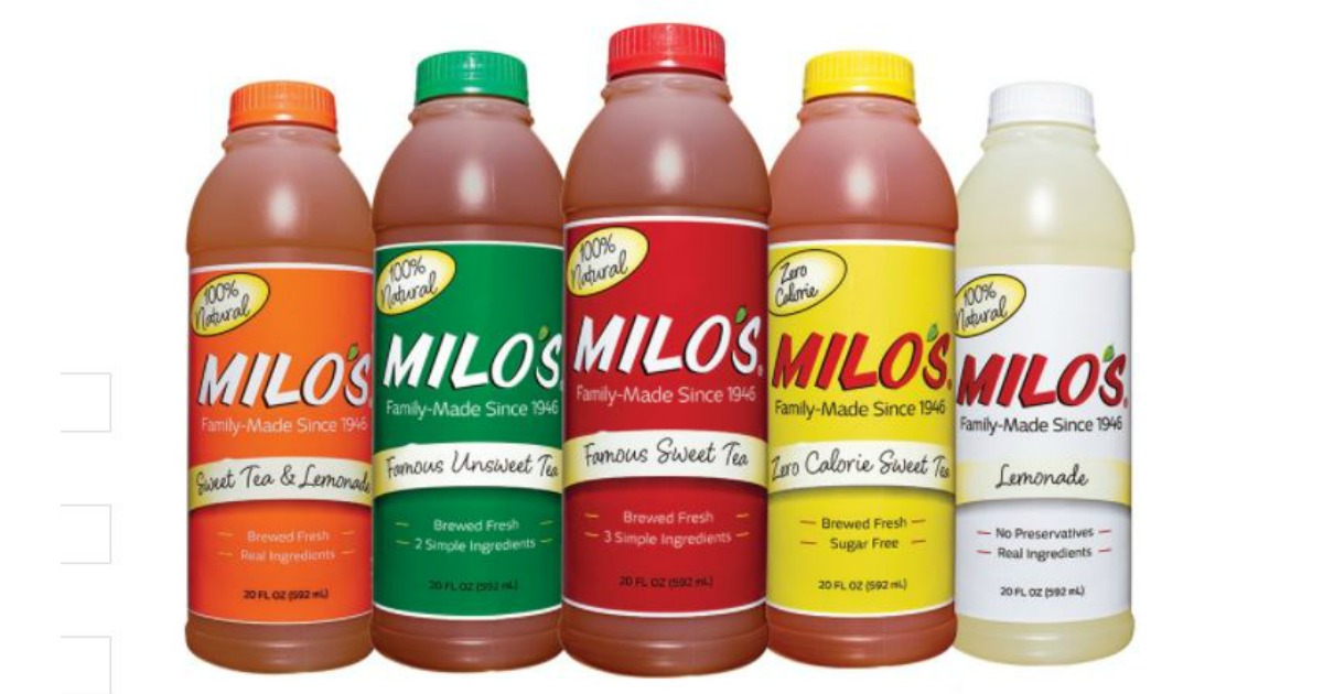 FREE 20 Oz Bottle of Milo’s Iced Tea! (Printable Coupon) - MWFreebies