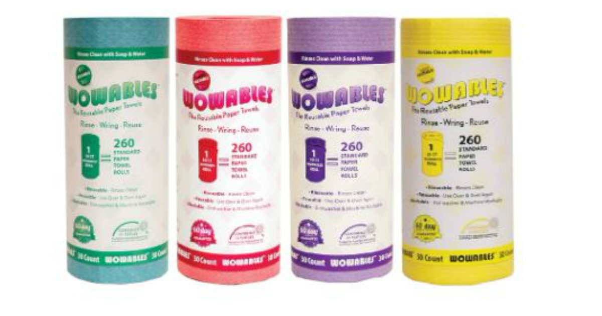 FREE Wowables Reusable Paper Towel Sample Sheet! - MWFreebies