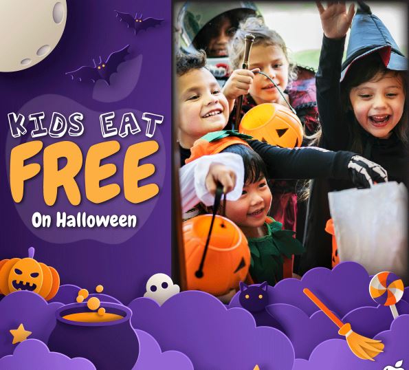 Kids Eat Free At Applebee's On Halloween! Archives MWFreebies